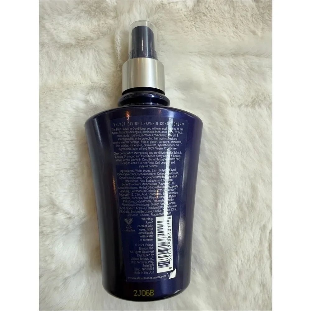 Saints & Sinners Velvet Divine Leave-In Conditioner — 250mL